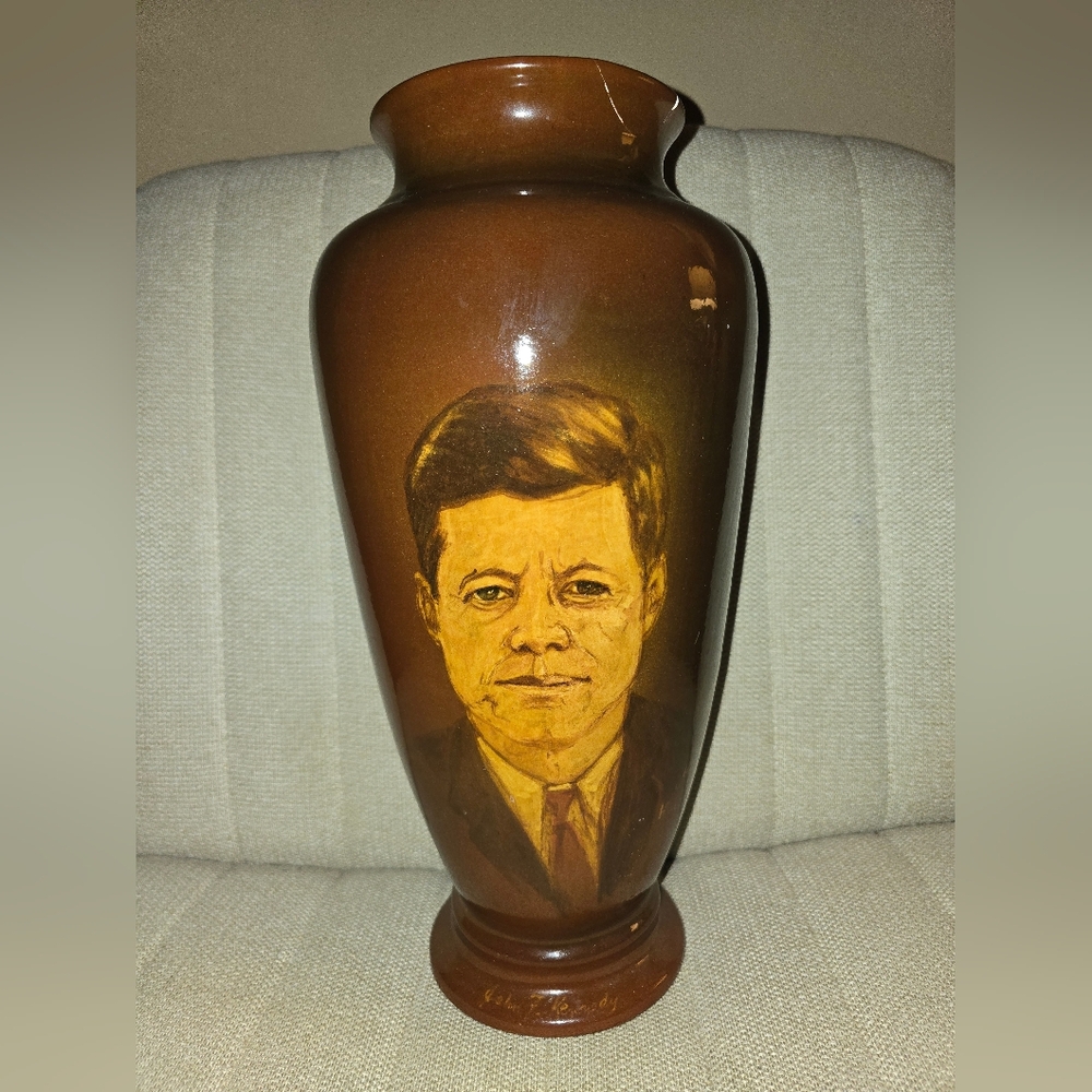 Vintage John F. Kennedy Vase